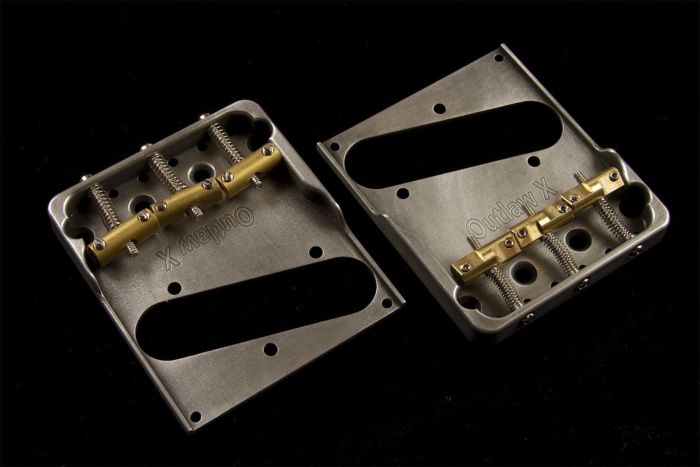 Aged Aluminum Outlaw-X Comfort Bridge Aged Aluminum